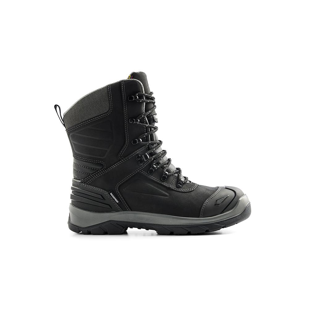 Black Long Working Boots