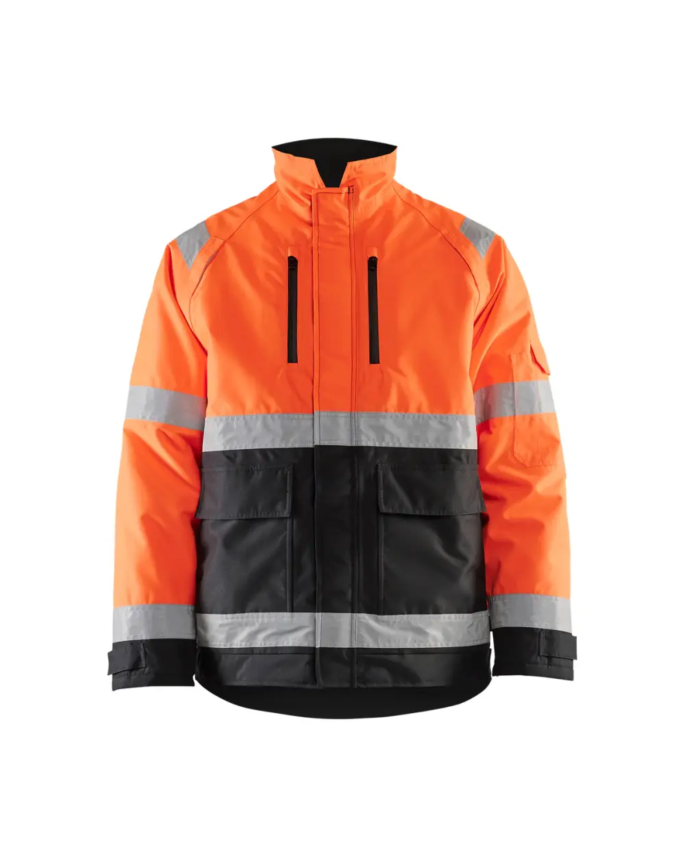Orange & Black Hi-Vis Flame Resistant Jacket