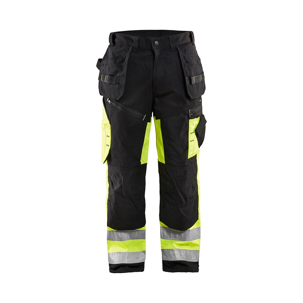 Black & Neon Hi-Vis Flame Resistant Pant