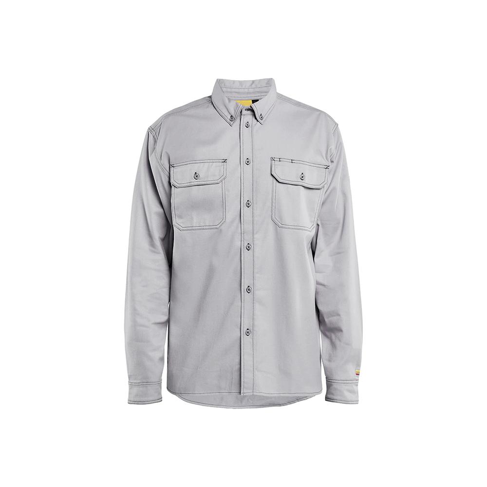 Gray Hi-Vis Flame Resistant Top