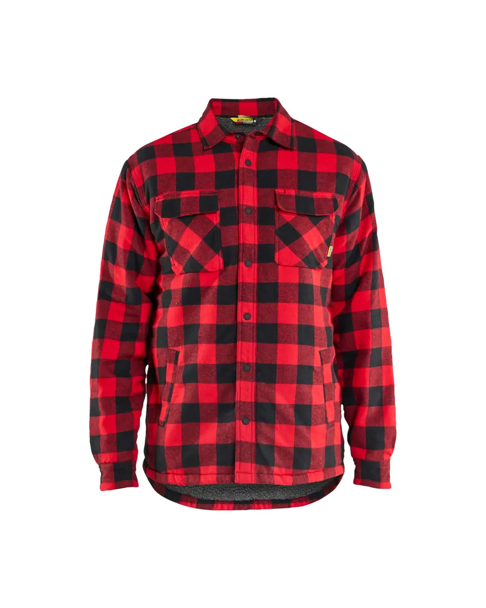 Red & Black Fleece Lined Jacket